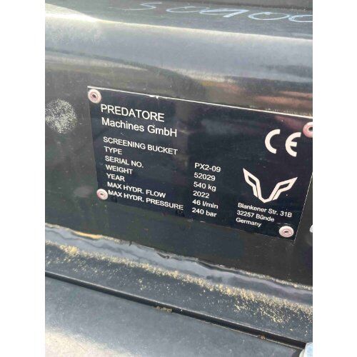  Anbaugeräte Gebrauchter PREDATORE PX2-09 Brecherlöffel in Langenfeld verfügbar 12466665